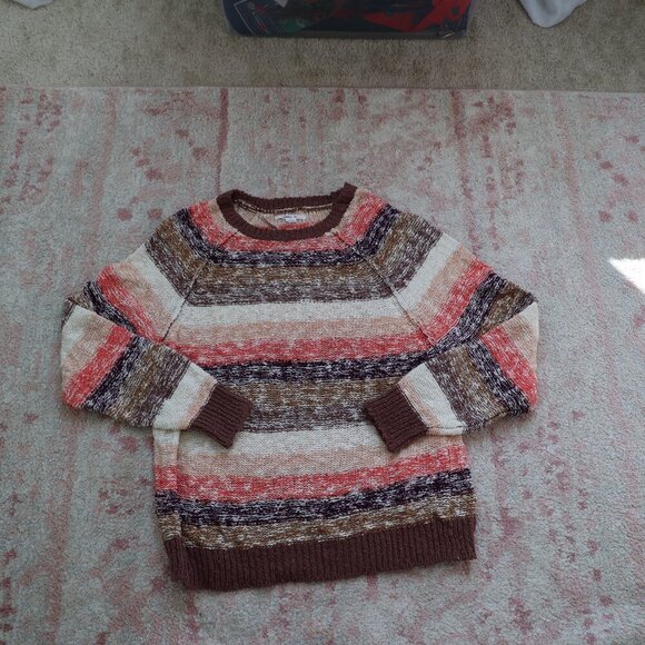 Striped Multicolor Sweater - Picture 1 of 4